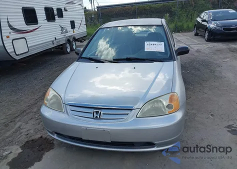 2001 Honda Civic Lx from USA, damaged, VIN JHMES16541S008745